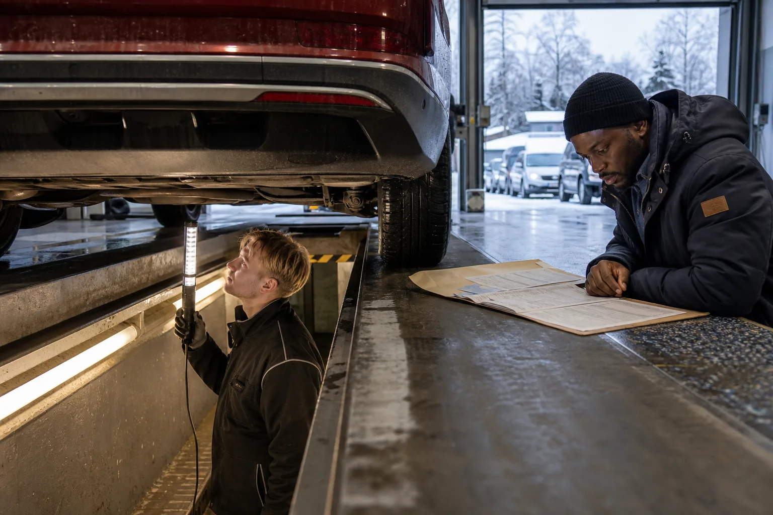 Used car from Finland before import to Austria